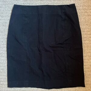 Black banana republic skirt